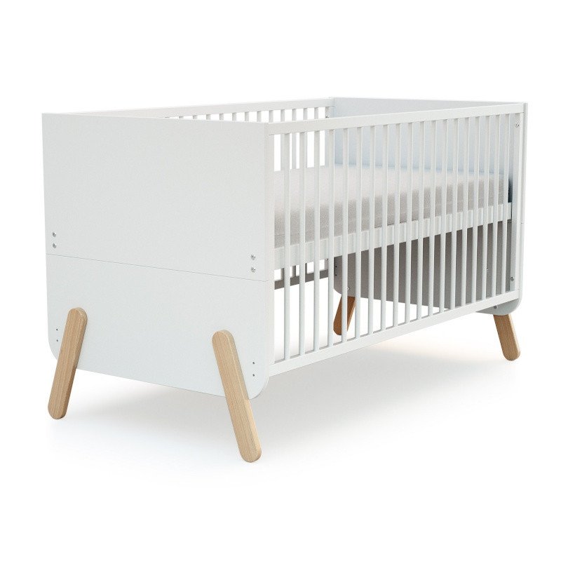 Webaby: PIRATE Convertible Wooden Baby Cot