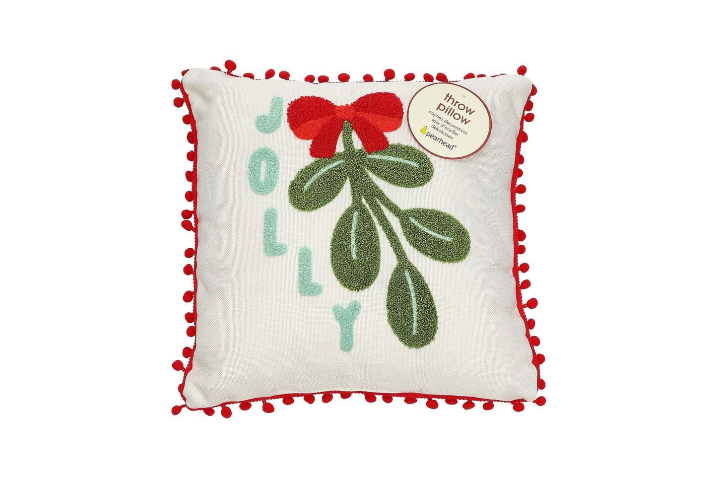 Jolly Throw Pillow