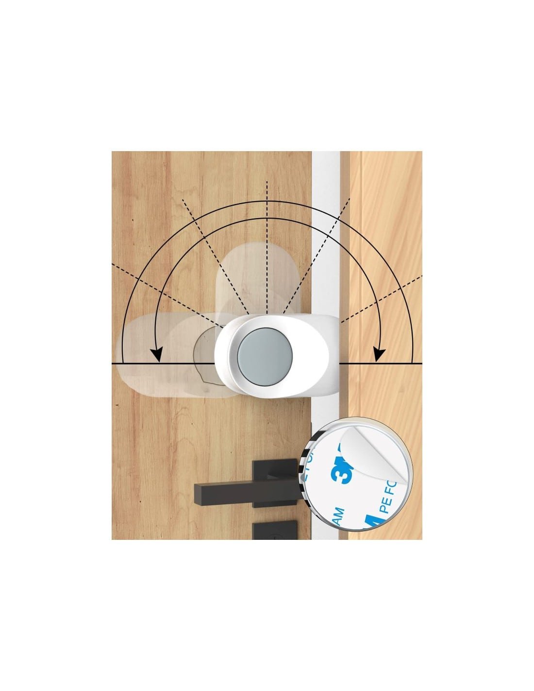 SIPO: Rotating Door Stopper - 2 Pack