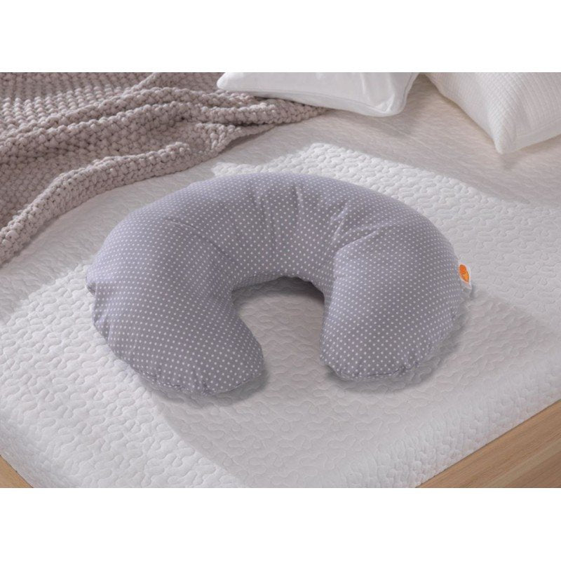 THERALINE Wynnie – The American Nursing Pillow (Grey Polka Dots)