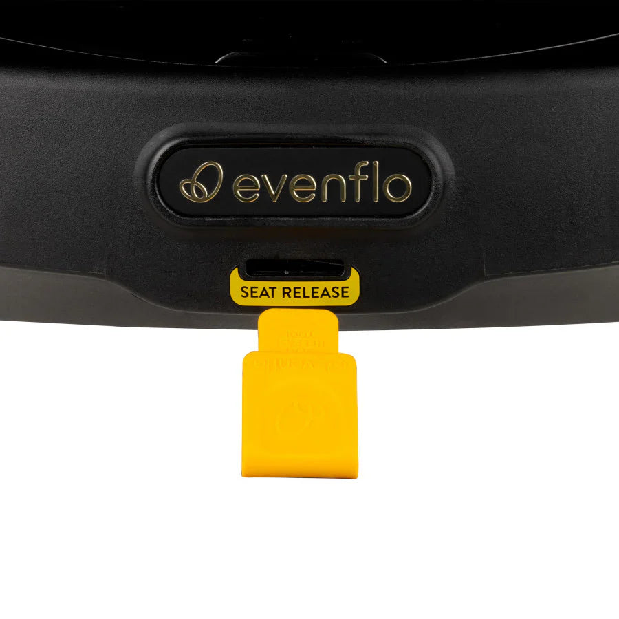 Evenflo limited edition Gold Revolve 360 Extend Rotational All-in-One Car Seat champagne