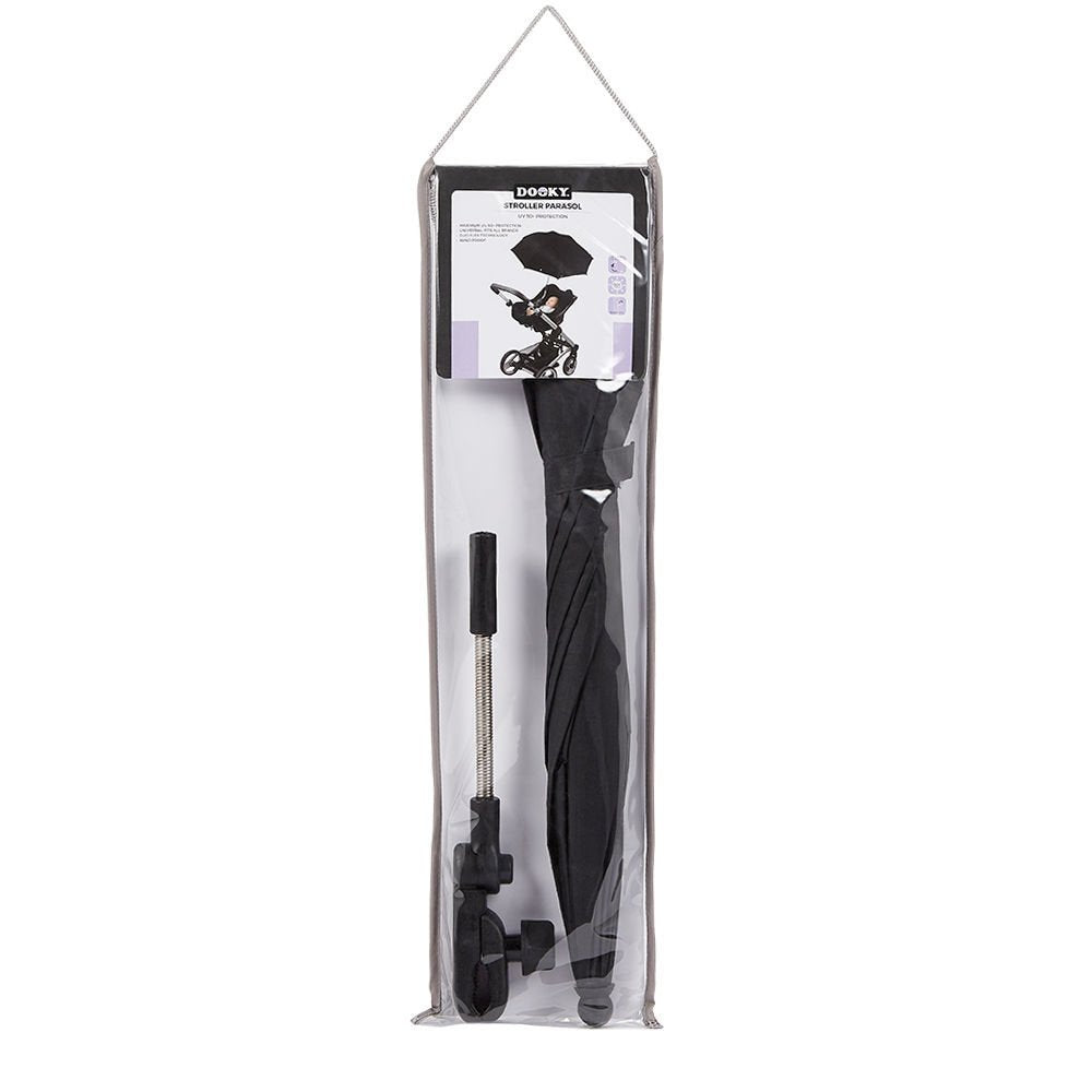 Stroller Parasol Umbrella – UPF 50+ (Black)
