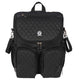 2-in-1 Diaper Backpack – Black