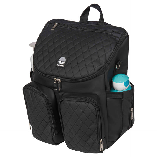 2-in-1 Diaper Backpack – Black