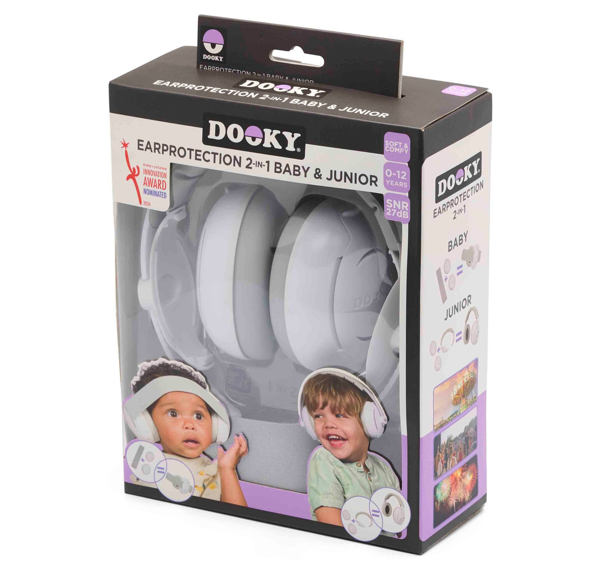 Dooky 2-in-1 Ear Protection – Baby & Junior