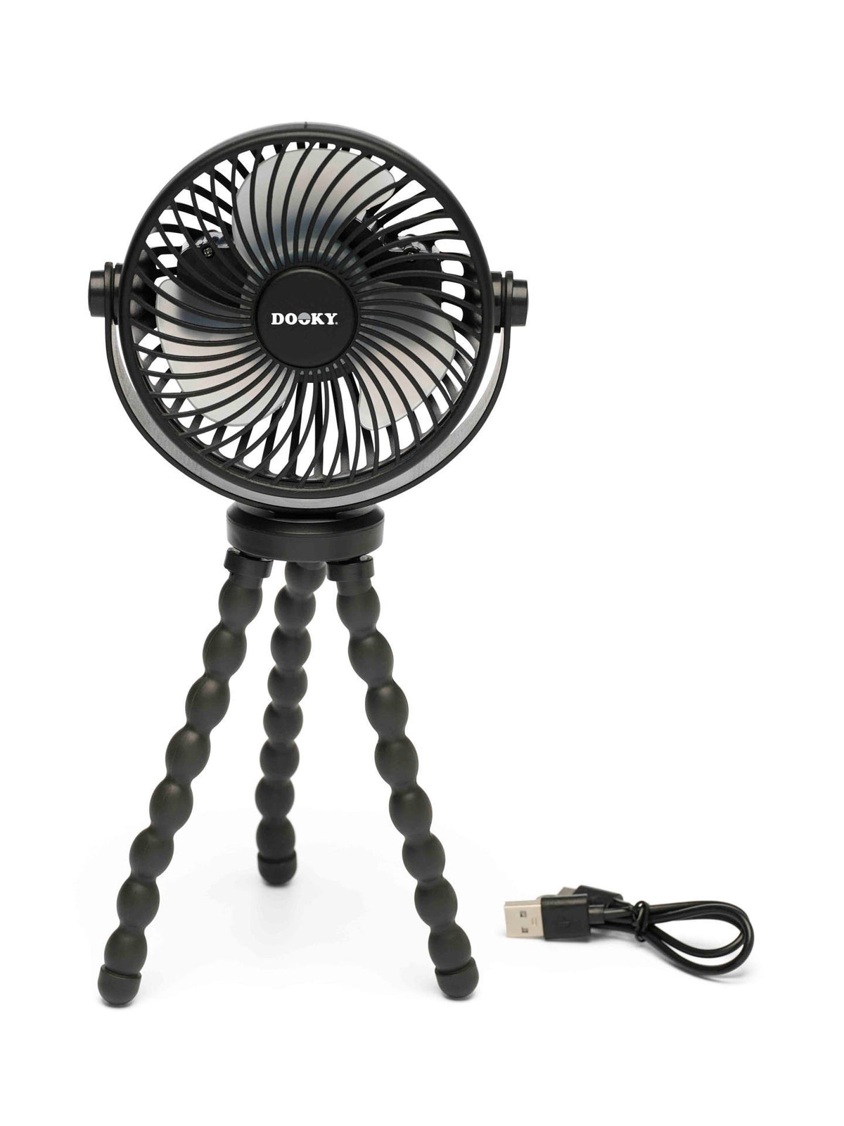 Deluxe Stroller Fan – 360° Flexible Clip-On