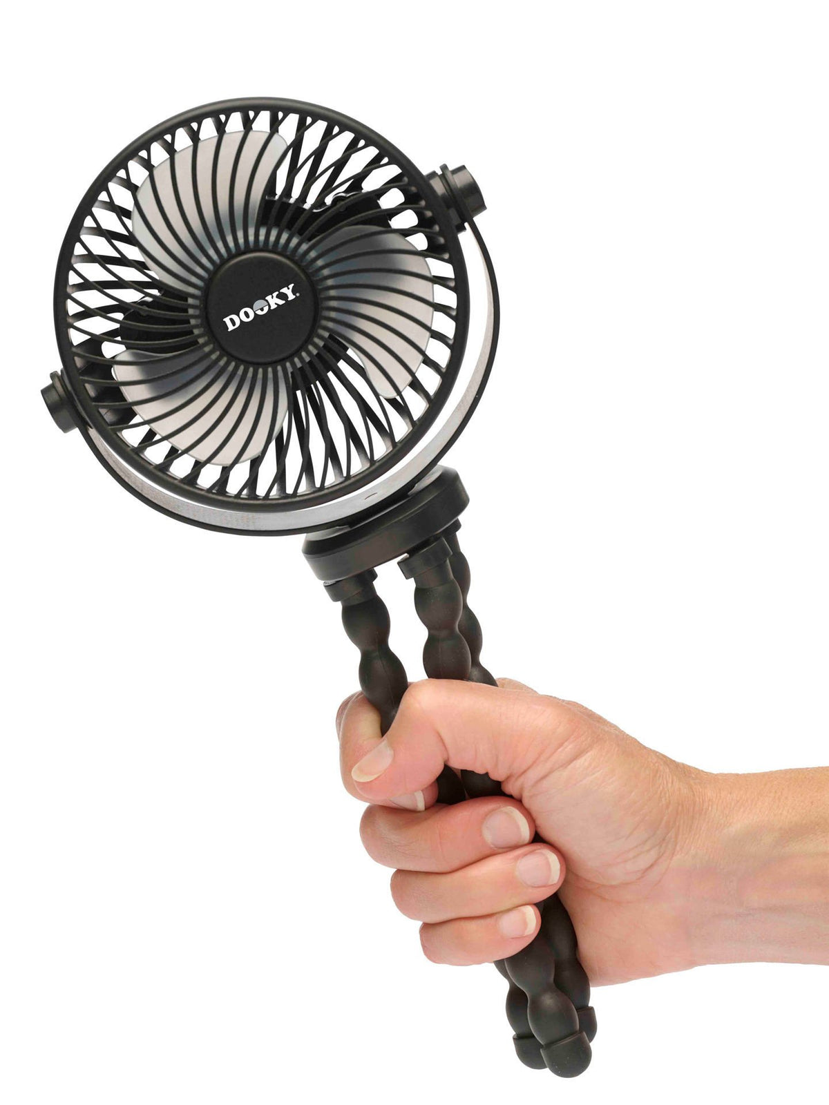 Deluxe Stroller Fan – 360° Flexible Clip-On