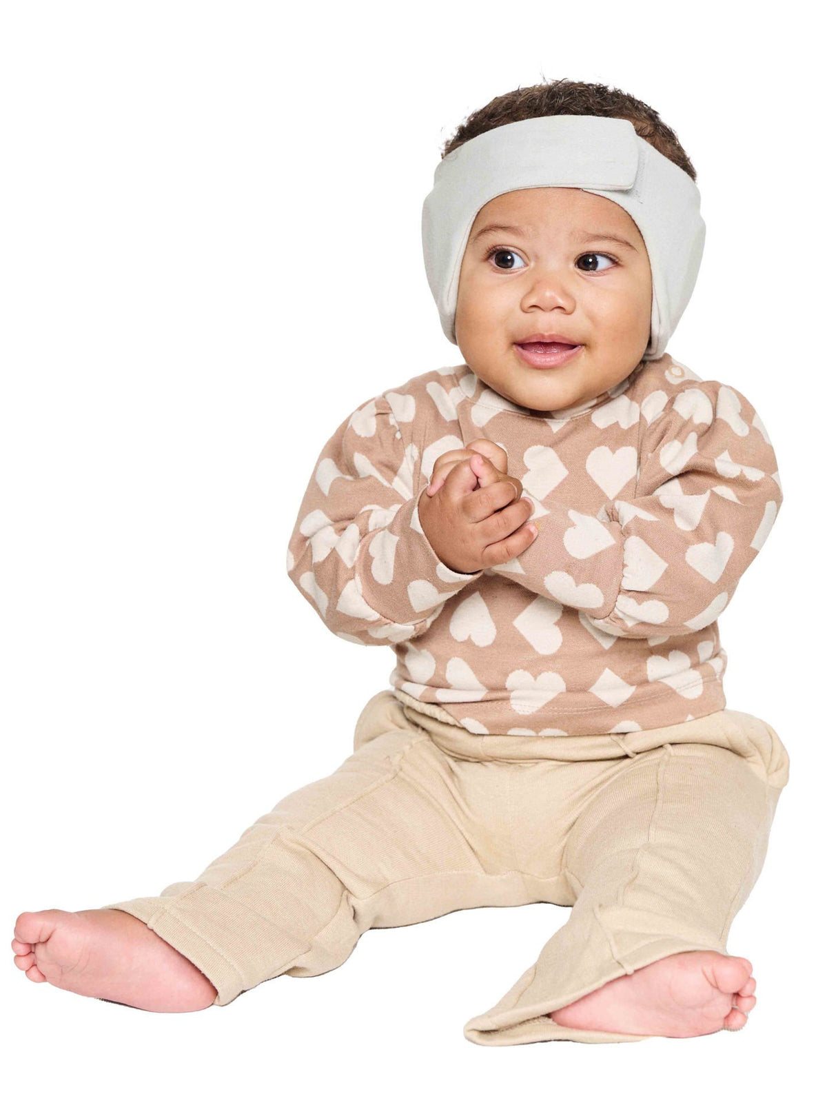 Headband Baby Ear Protection – 6 to 12 Months (Grey)