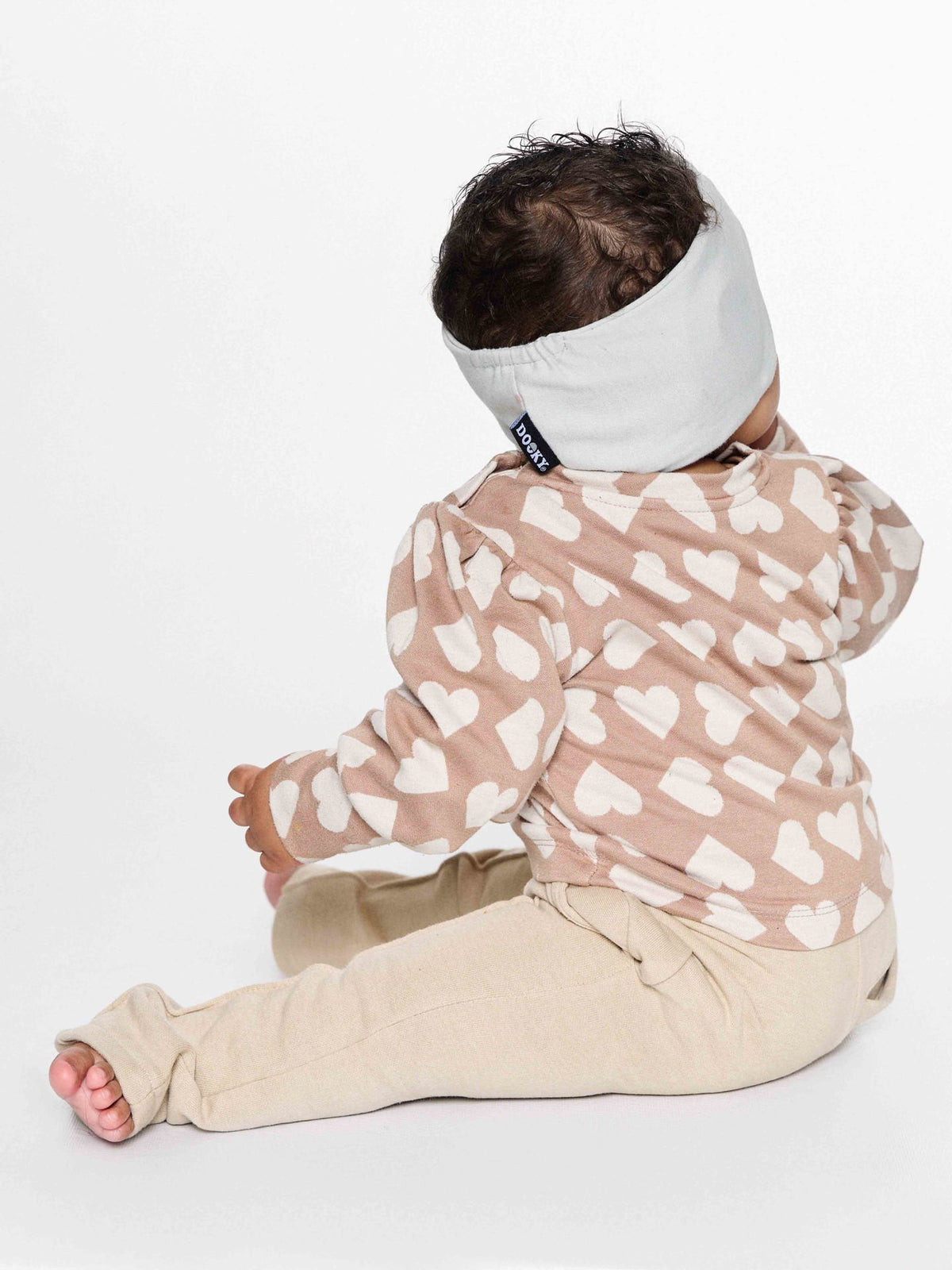 Headband Baby Ear Protection – 6 to 12 Months (Grey)