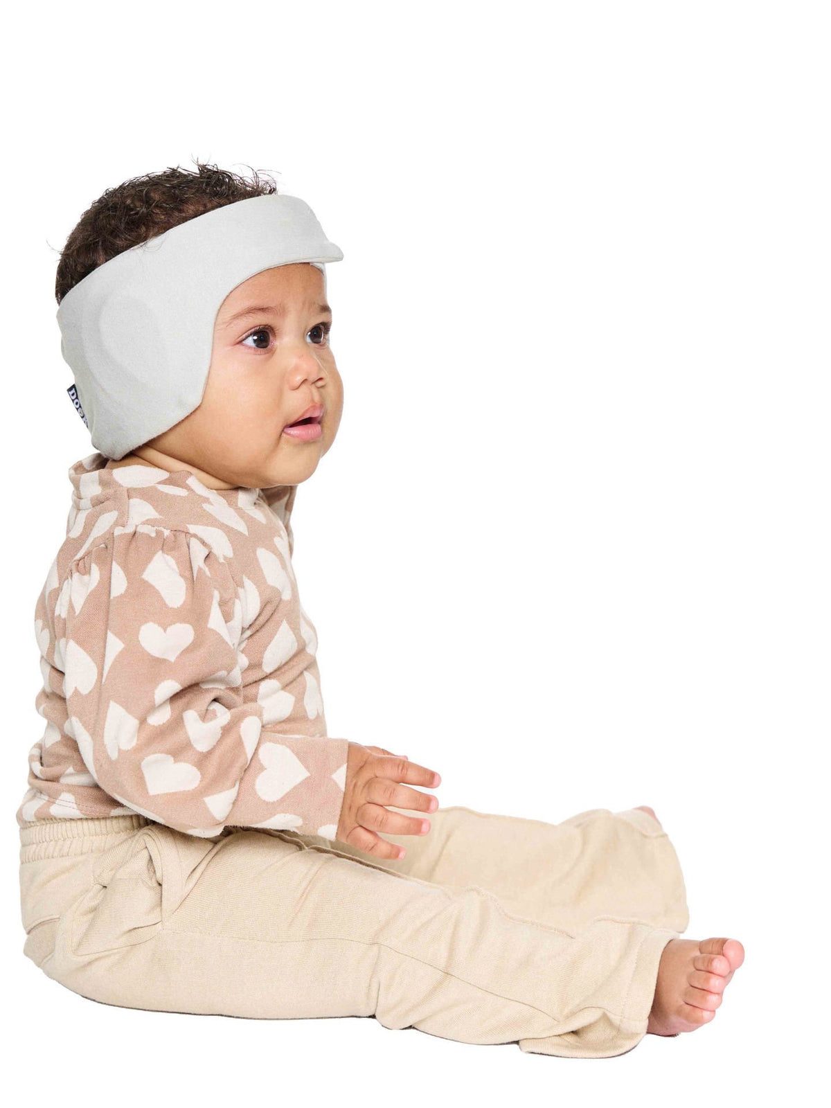 Headband Baby Ear Protection – 6 to 12 Months (Grey)