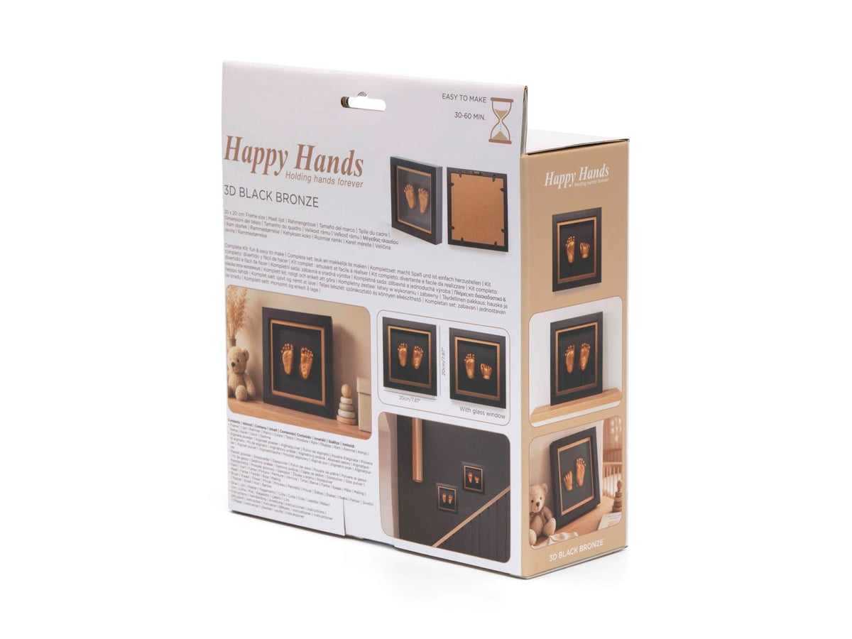 Happy Hands 3D Deluxe Casting Set – Black Frame with Bronze Finish