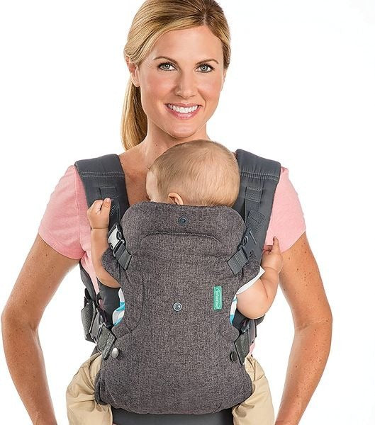 Infantino Flip Advanced 4-in-1 Convertible Carrier - Comfort and Convenience for You and Baby!