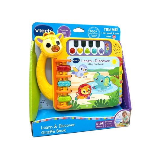 VTech Baby Learn & Discover Giraffe Book