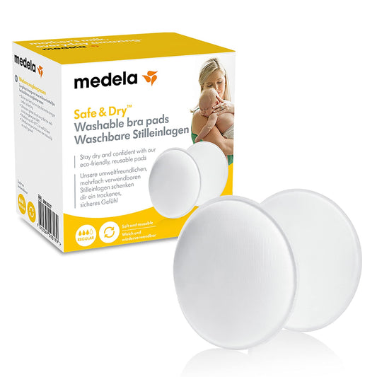 Medela Safe & Dry Washable Bra Pads: Stay Comfortable & Confident