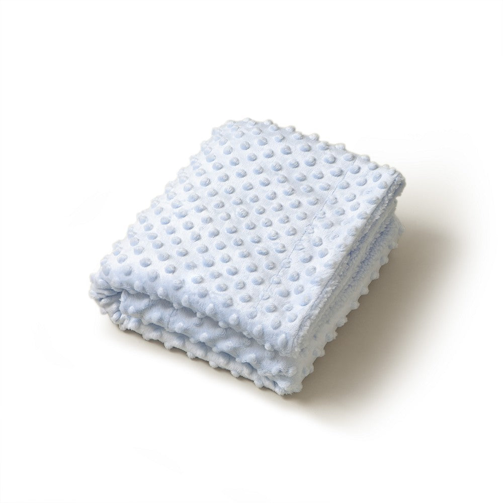 Bubble & Lamb Blue Blanket