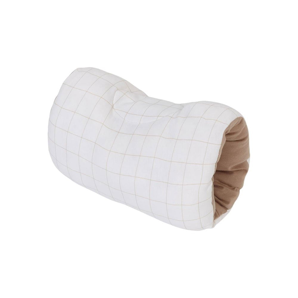 Candide Beige Grid Jersey Armband Feeding Pillow