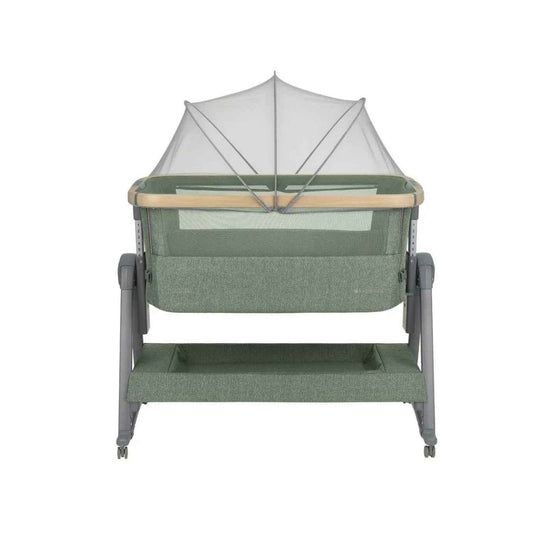 KikkaBoo: Bedside Crib Nanna 2 – Army Green