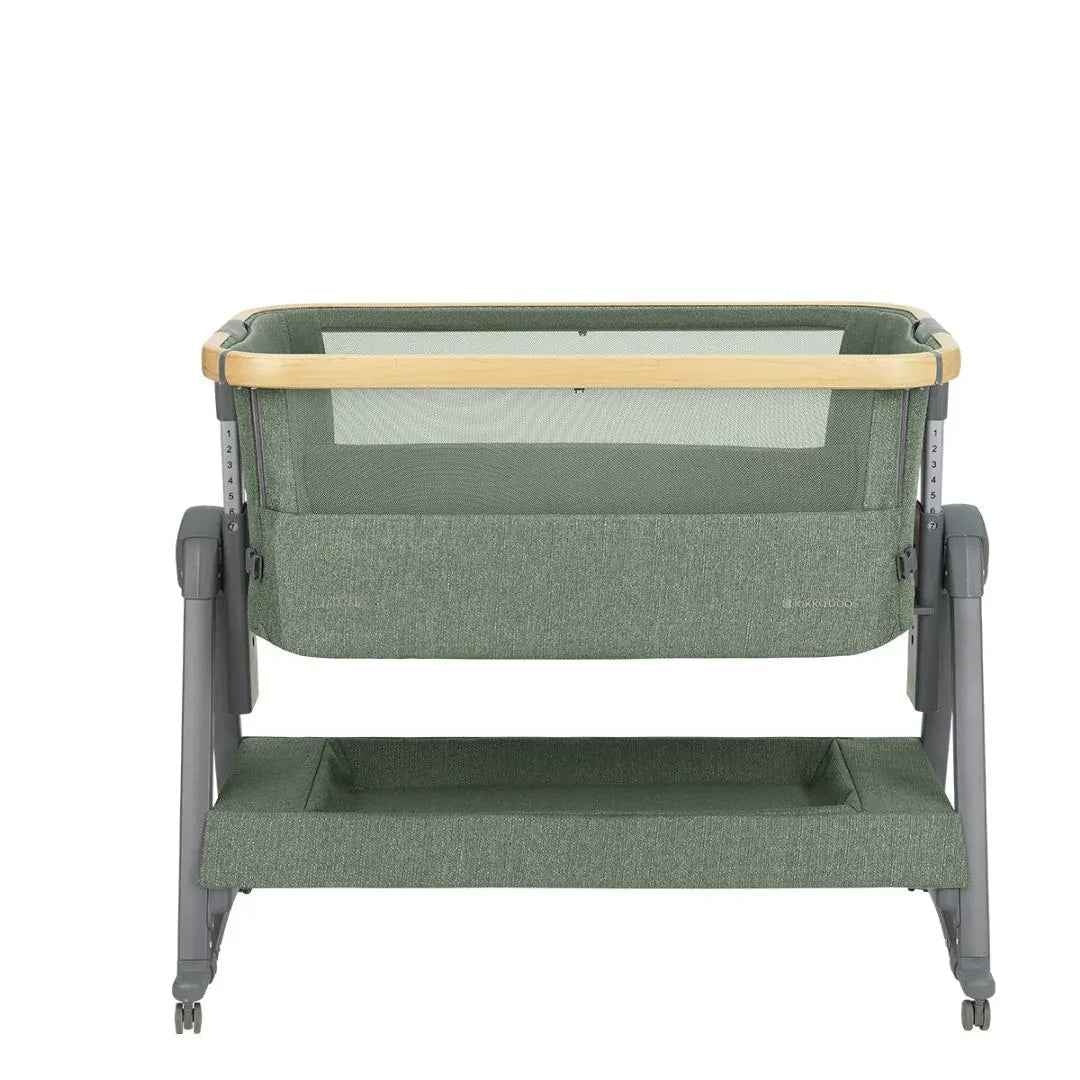 KikkaBoo: Bedside Crib Nanna 2 – Army Green