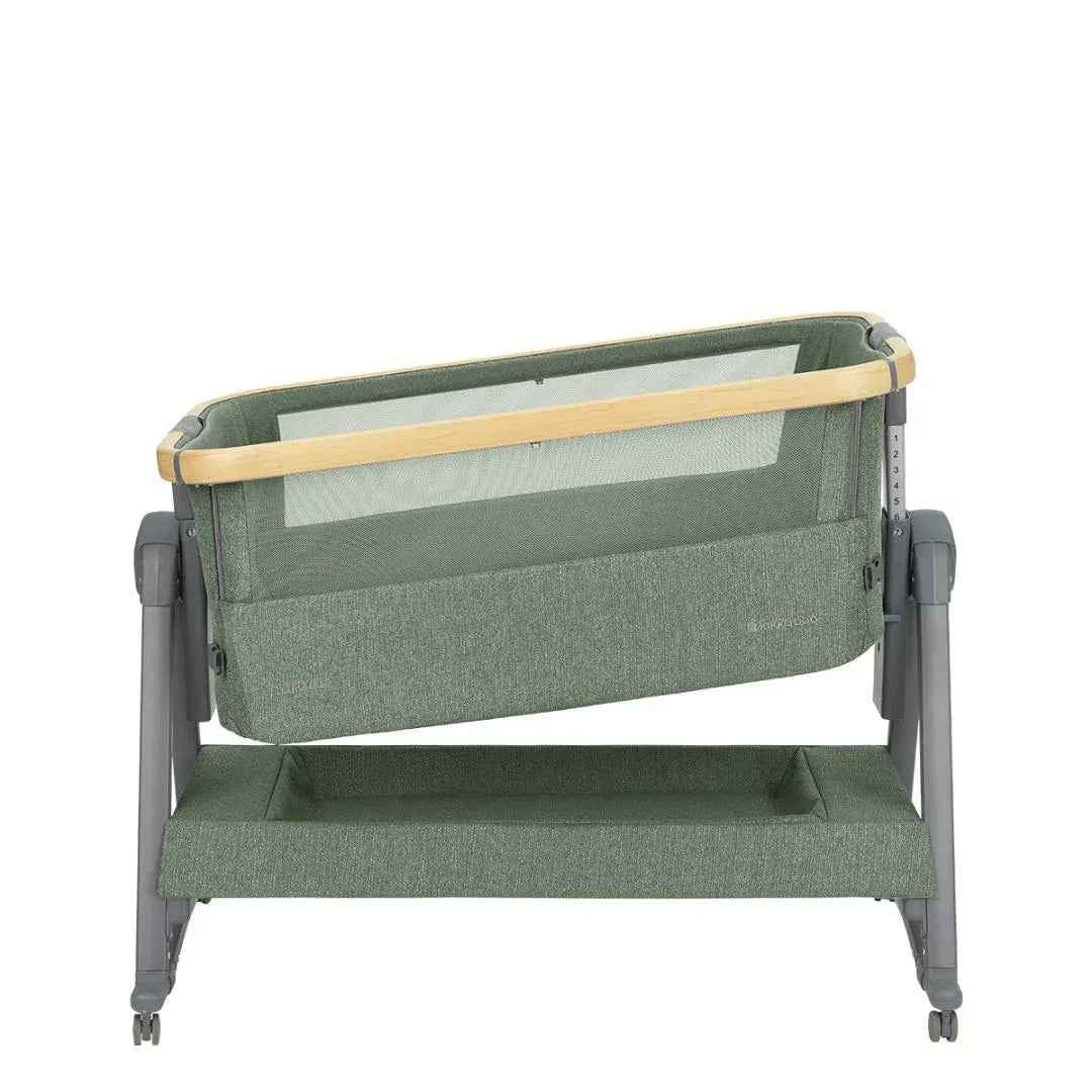KikkaBoo: Bedside Crib Nanna 2 – Army Green