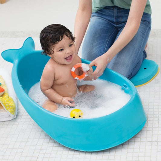 Moby Smart Sling 3-Stage Tub in Blue