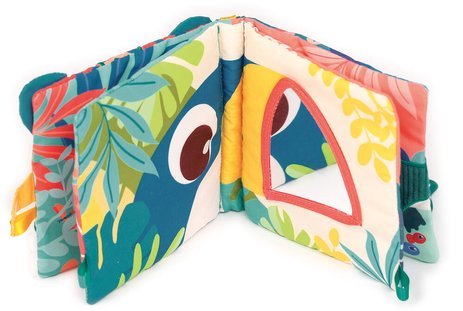LUDI: Livre Tissus Jungle - Soft Fabric Sensory Book