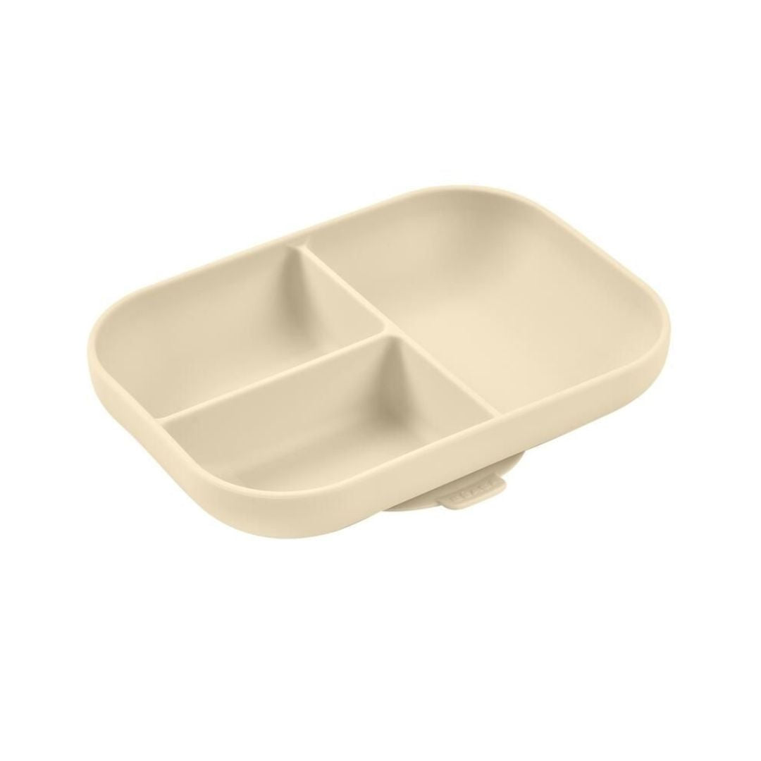 BÉABA Silicone Divided Plate (Argile / Clay)