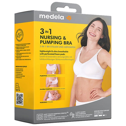 3 In 1 Pumping & Nursing Bra - Small