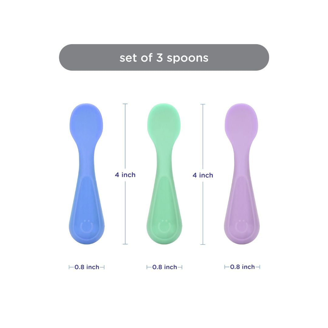 Ubbi: Silicone Training Spoons (3-Pack)
