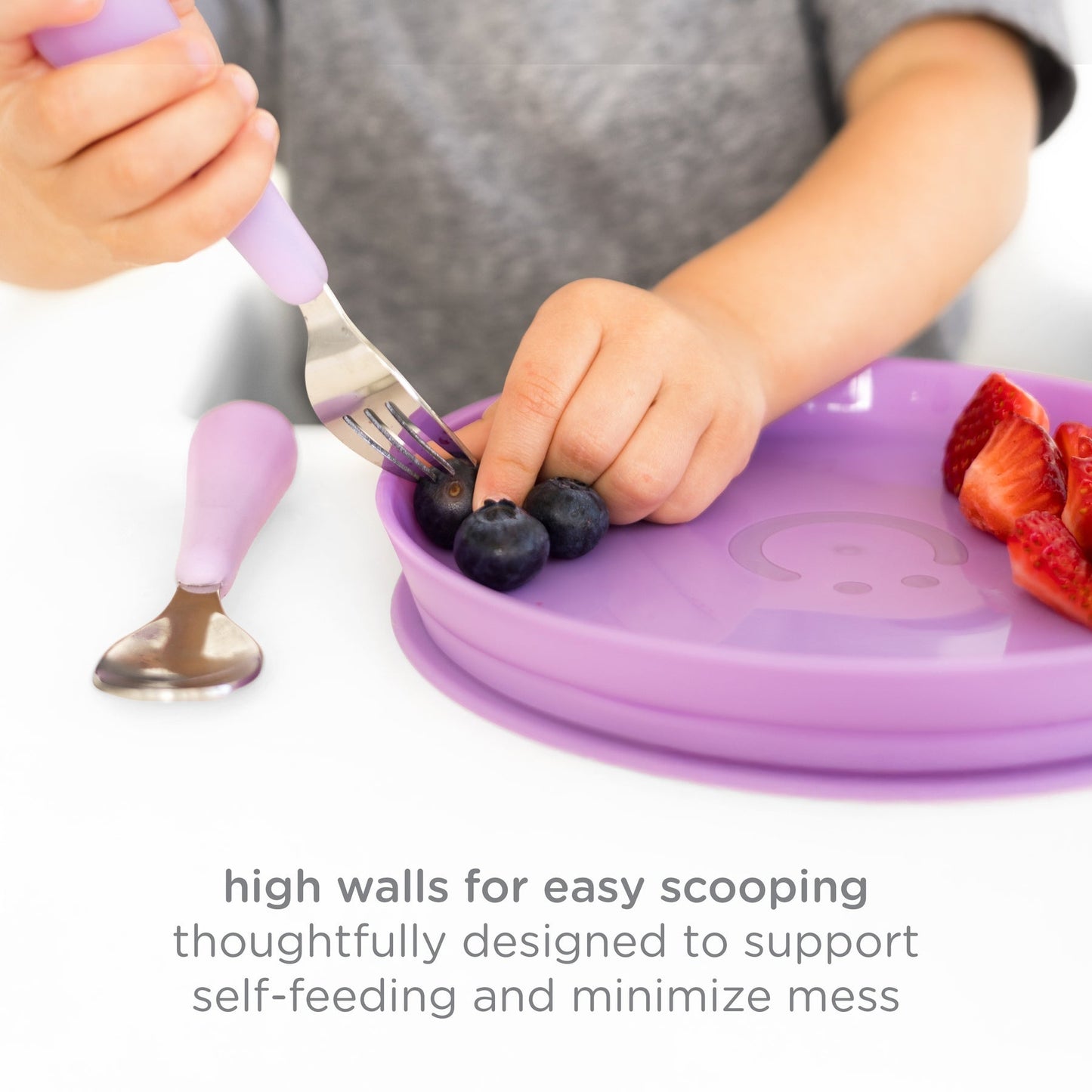 Ubbi: 7-Piece Toddler Feeding Set