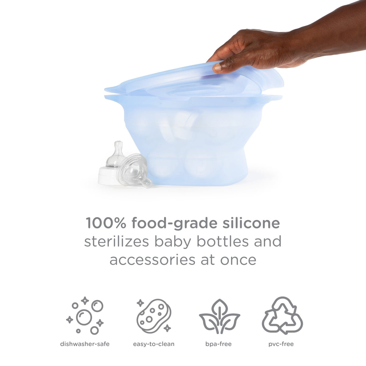 Original Dooky Collapsible Microwave Sterilizer