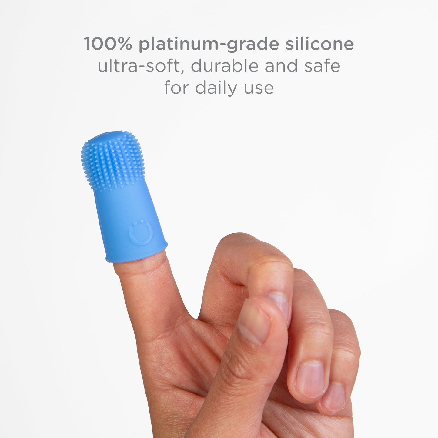 Ubbi: Toddler Training Toothbrush Set – Polaris Blue & Zest Green