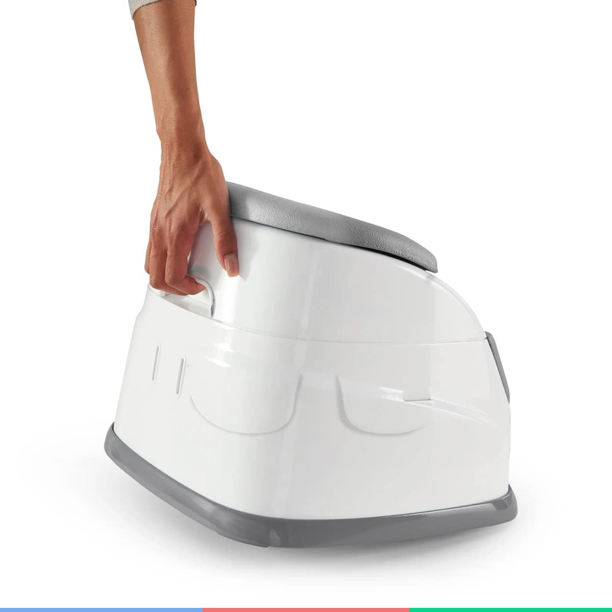 Baby Base 2-in-1 Seat Slate Booster Feeding Seat