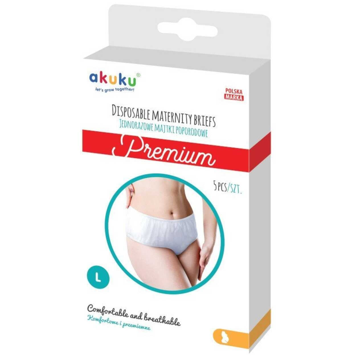 Akuku Sanitary Disposable Postpartum Panties (5 Pack )