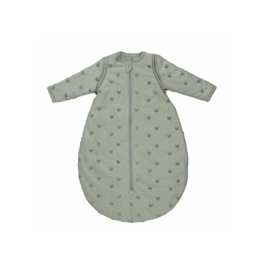 Trois Kilos Sept Honey Removable Sleeve Sleeping Bag – Argile (6–18 Months)