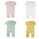 Trois Kilos Sept Ribbed Cotton Sleepsuit – Assorted Colors (6 Months)