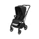 Maxi-Cosi: Leona 2 Stroller – Twillic Black (Black Frame / Leatherette Detail)