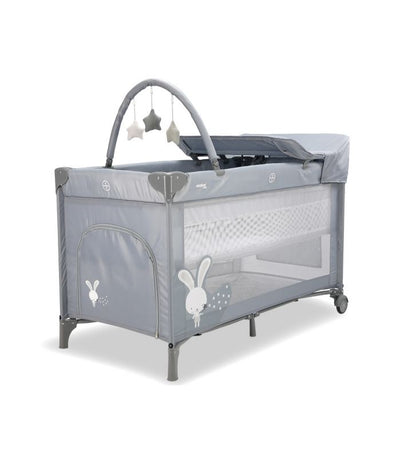 Tarvel Cot Complet Baby Rabbit Grey