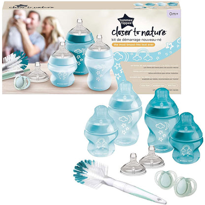 Baby Bottle Style Closer to Nature Birth Kit, Blue