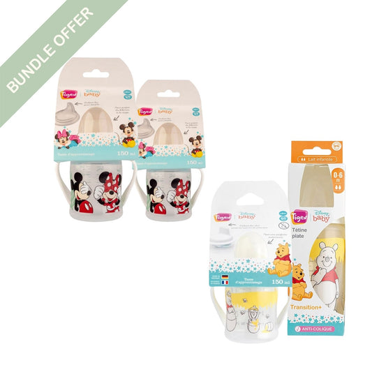 Tigex Disney Baby Feeding Essentials Bundle