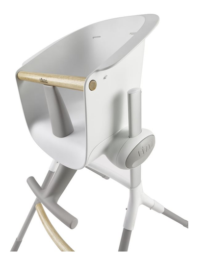 Highchair Up & Down Grey/White