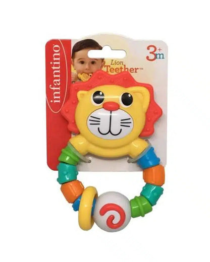 Infantino Teether and Rattle Lion