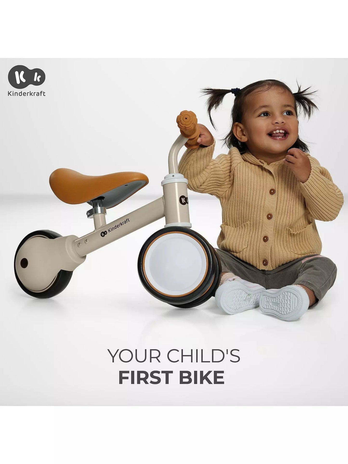 Kinderkraft: CUTIE Mini Balance Bike - Pink
