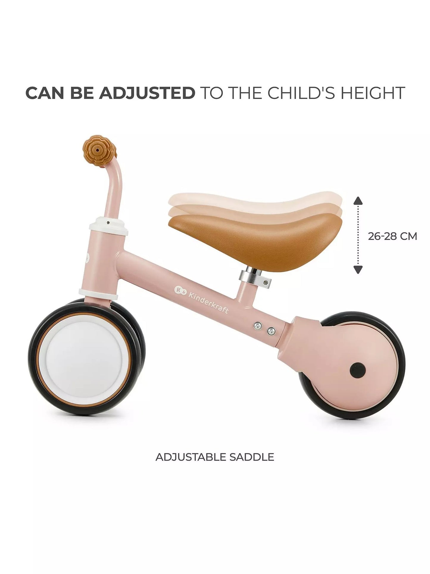 Kinderkraft: CUTIE Mini Balance Bike - Pink