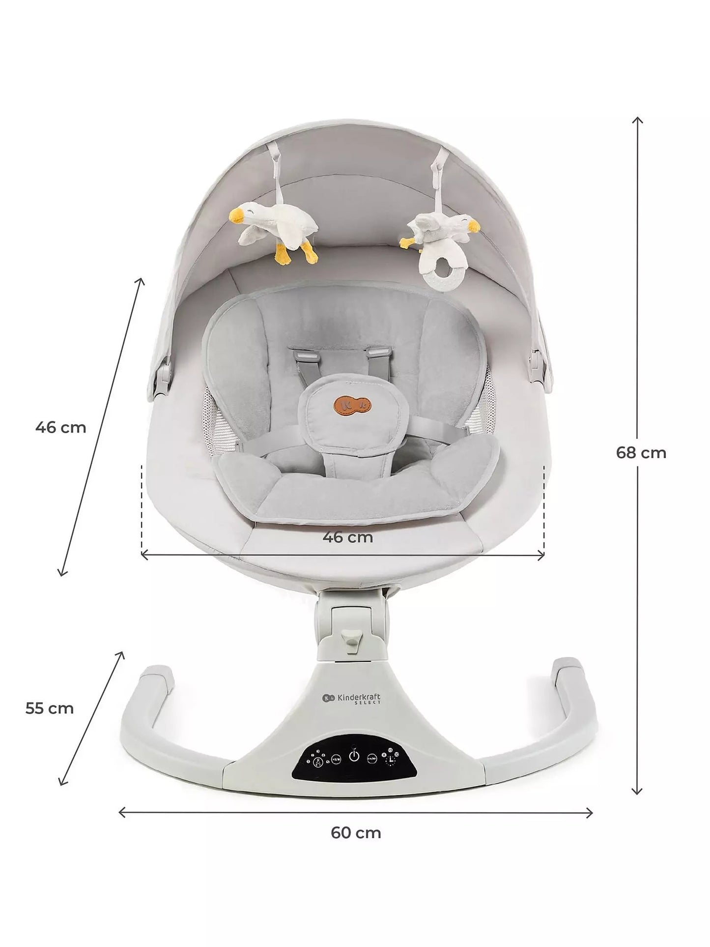 Tulsy: 2-in-1 Electric Rocker & Bouncer (Beige)