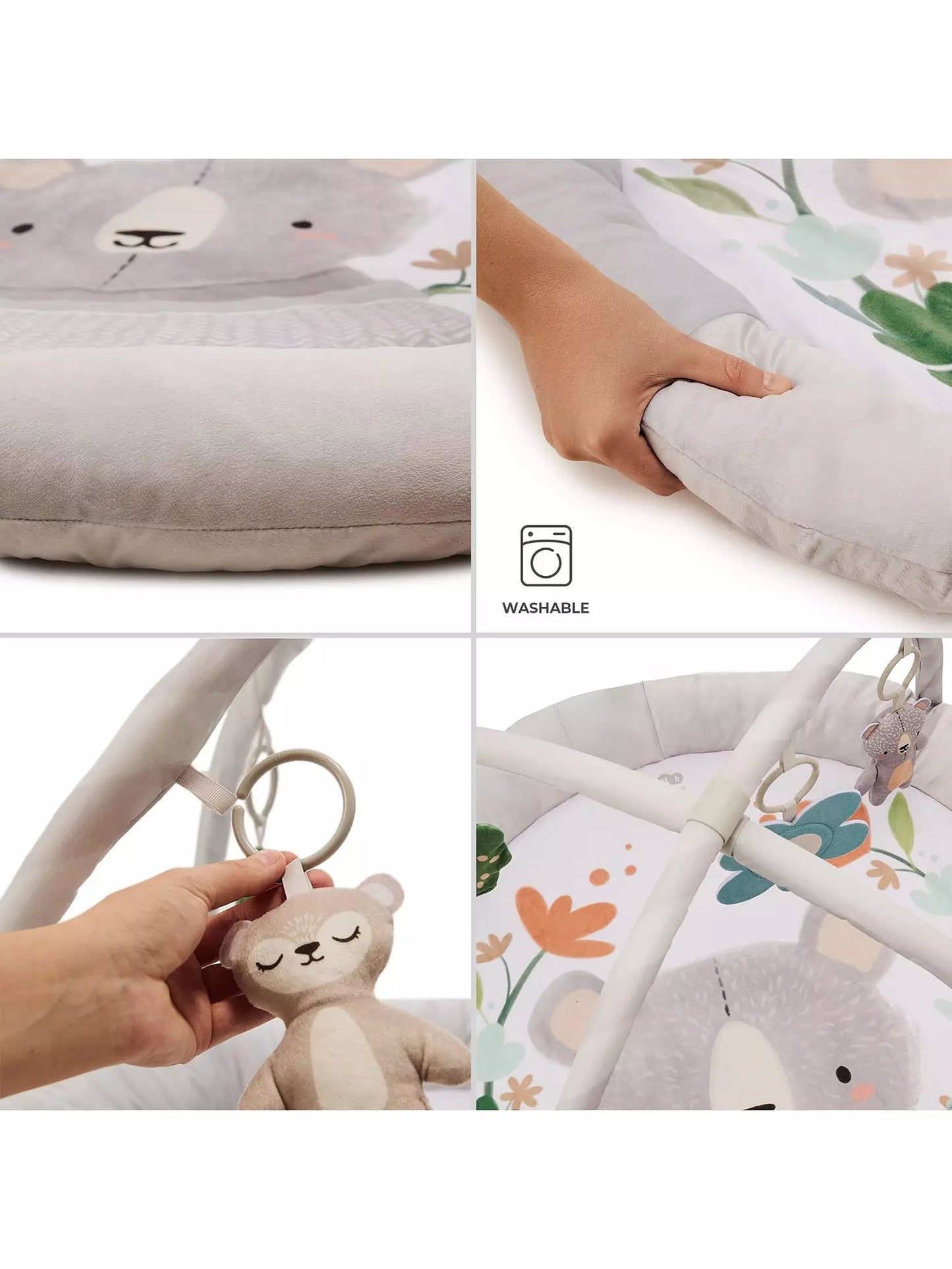 Cozyplay: Modular Foam Playmat - Grey