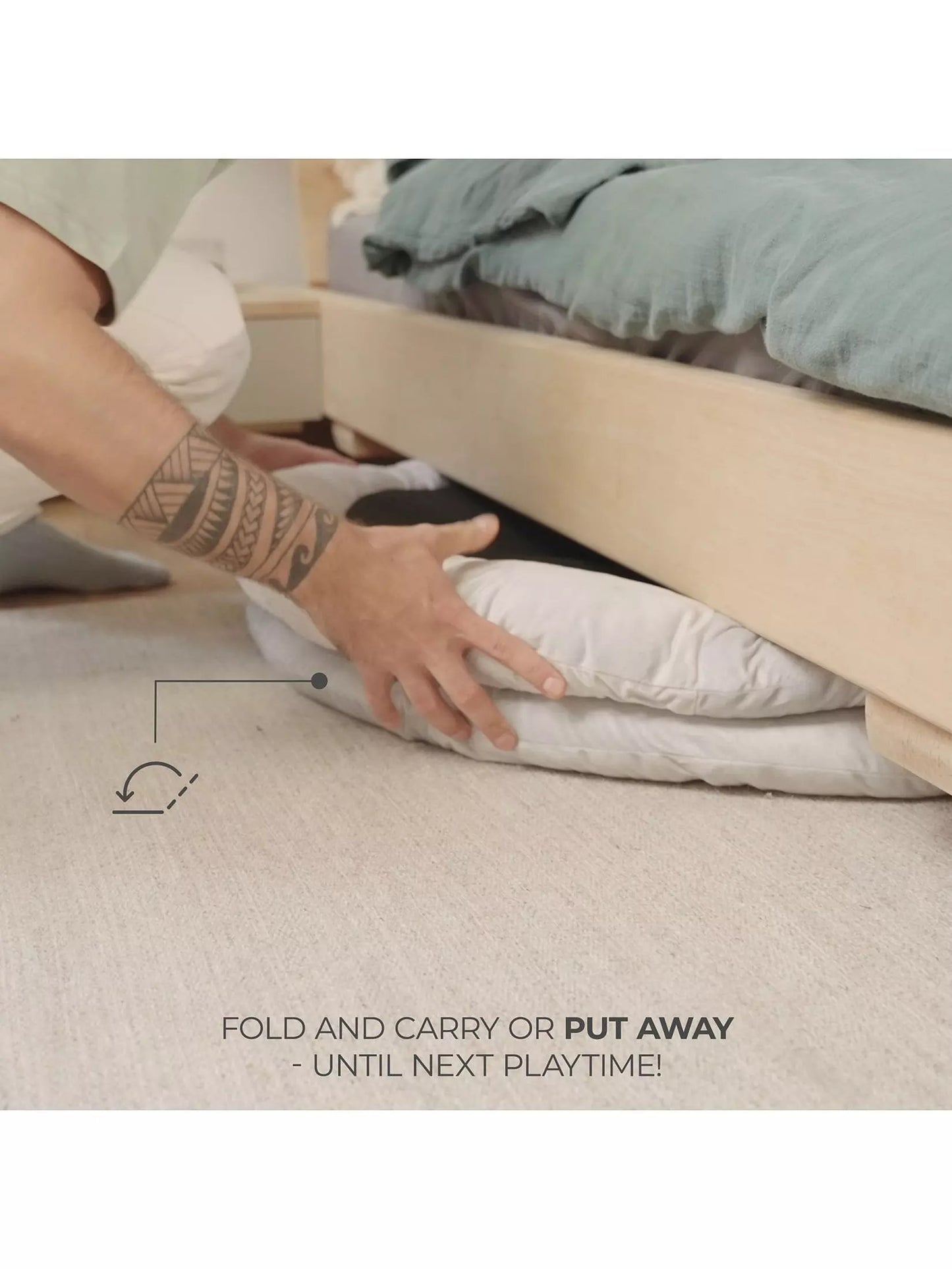 Cozyplay: Modular Foam Playmat - Grey