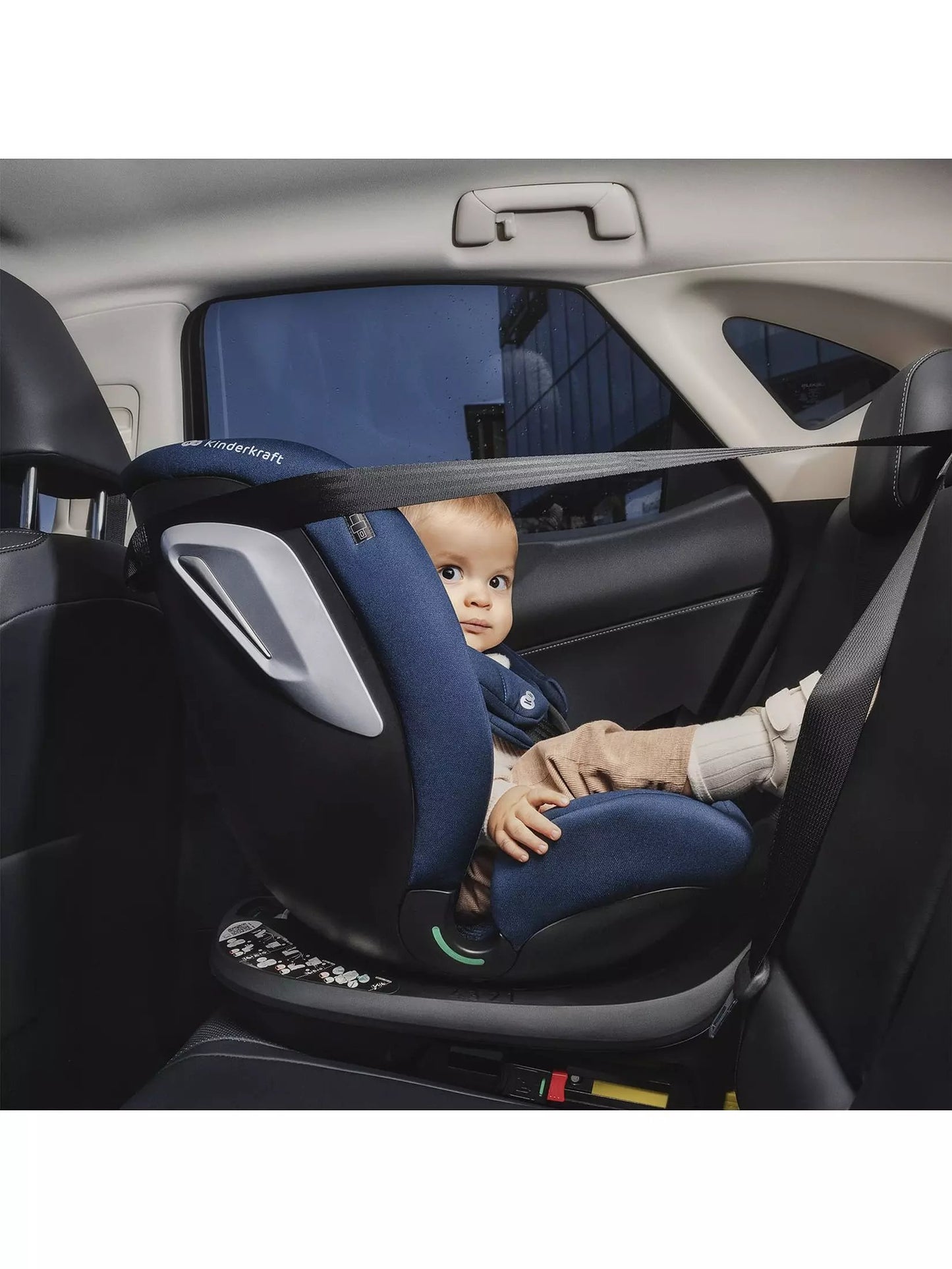 Kinderkraft: I-GROW 2 PLUS i-Size Car Seat (40–125 cm - Black)