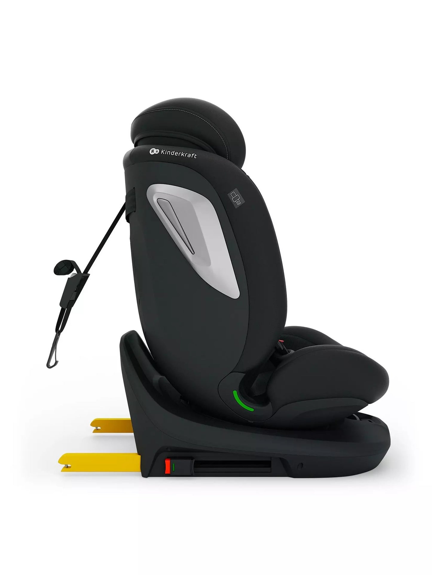 Kinderkraft: I-GROW 2 PLUS i-Size Car Seat (40–125 cm - Black)