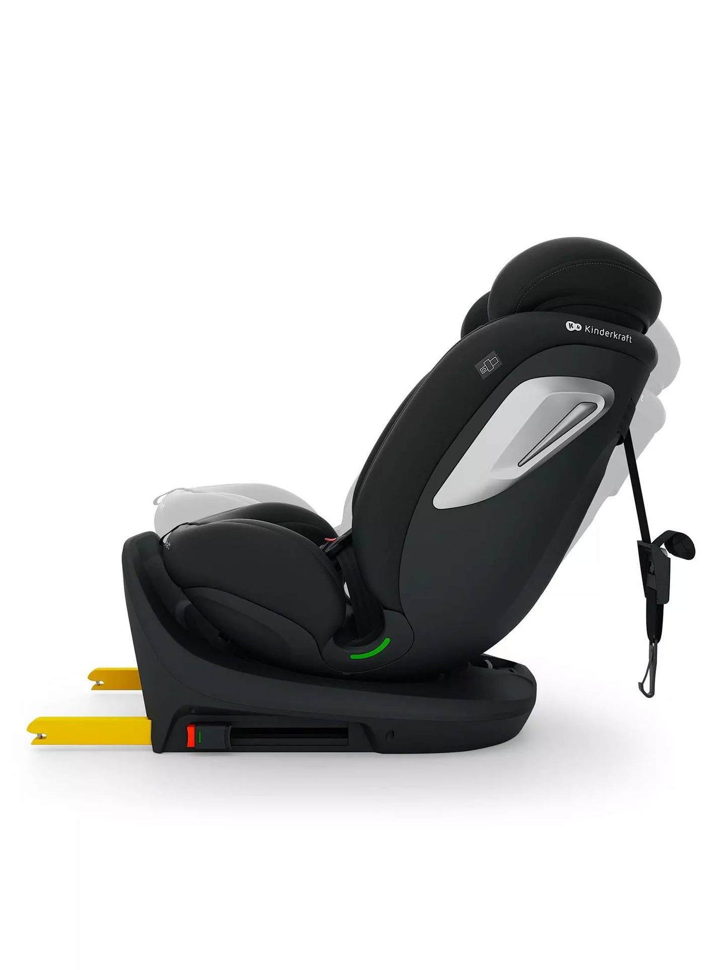 Kinderkraft: I-GROW 2 PLUS i-Size Car Seat (40–125 cm - Black)