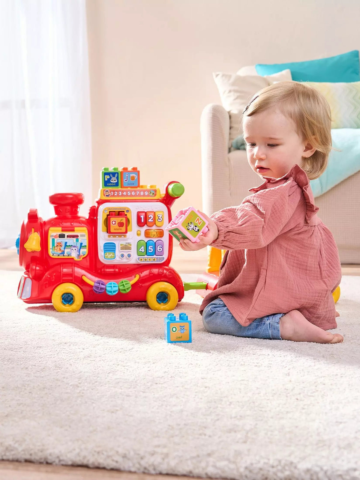 VTech 4-in-1 Alphabet Express Train Kids Ride-On